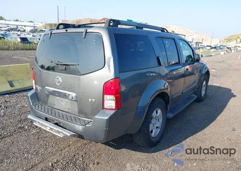 2007 Nissan Pathfinder Se из США, поврежденный, VIN 5N1AR18W57C643814
